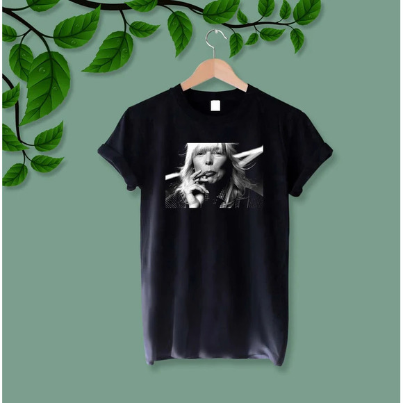 Joni Mitchell Shirt Rock Jazz Pop Music Tee, Unisex T-Shirt Gift For Fan - Picture 1 of 4